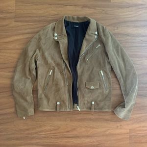 Kooples suede jacket mens size large